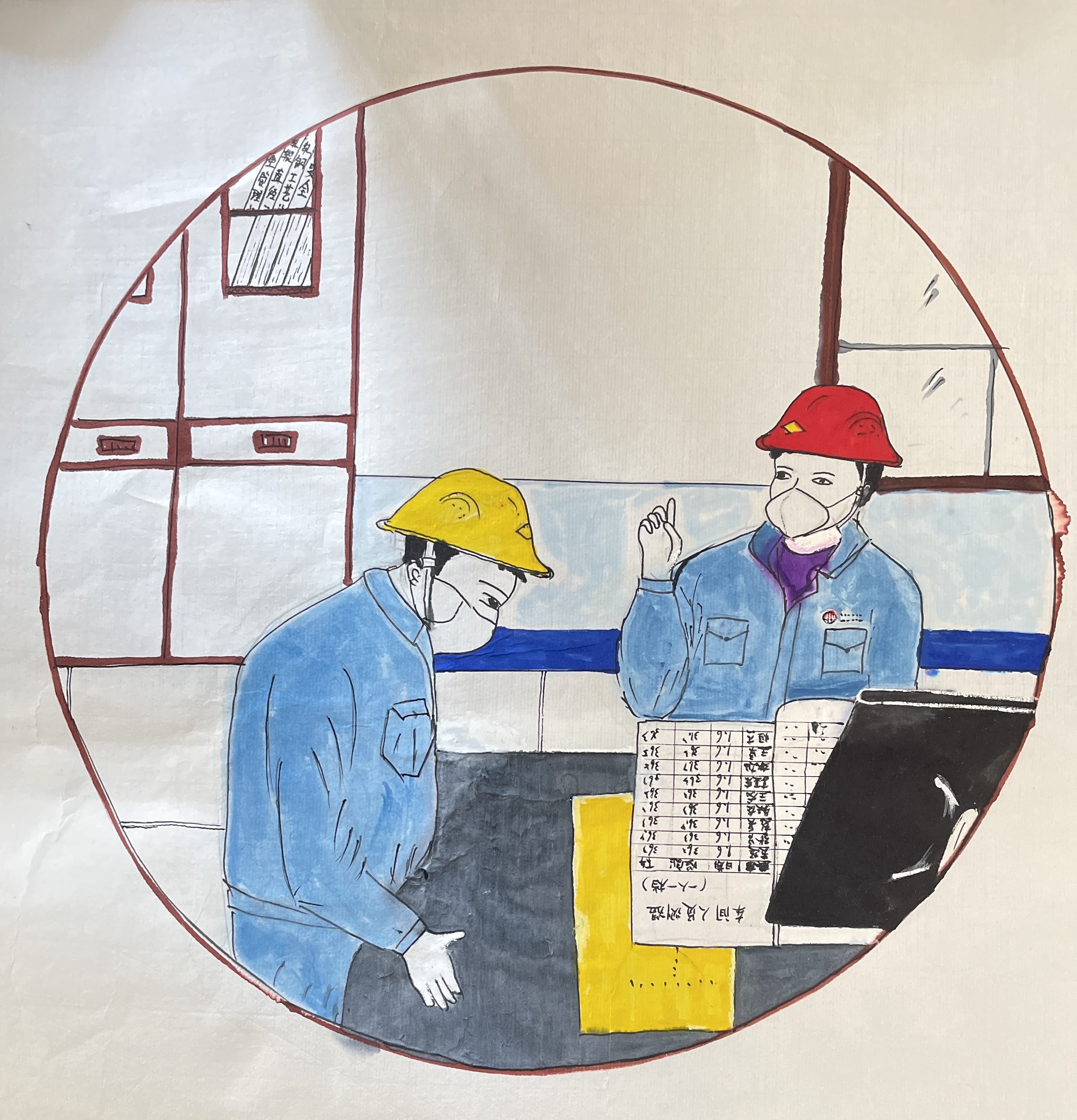 “畫”擔(dān)當(dāng)  “疫”路有我愛(ài)更濃