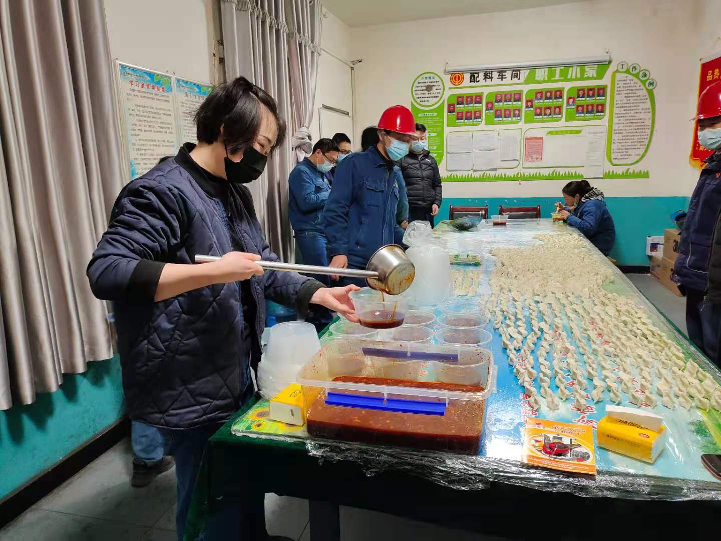 全員聚力戰(zhàn)“疫情”畫出“同心圓”