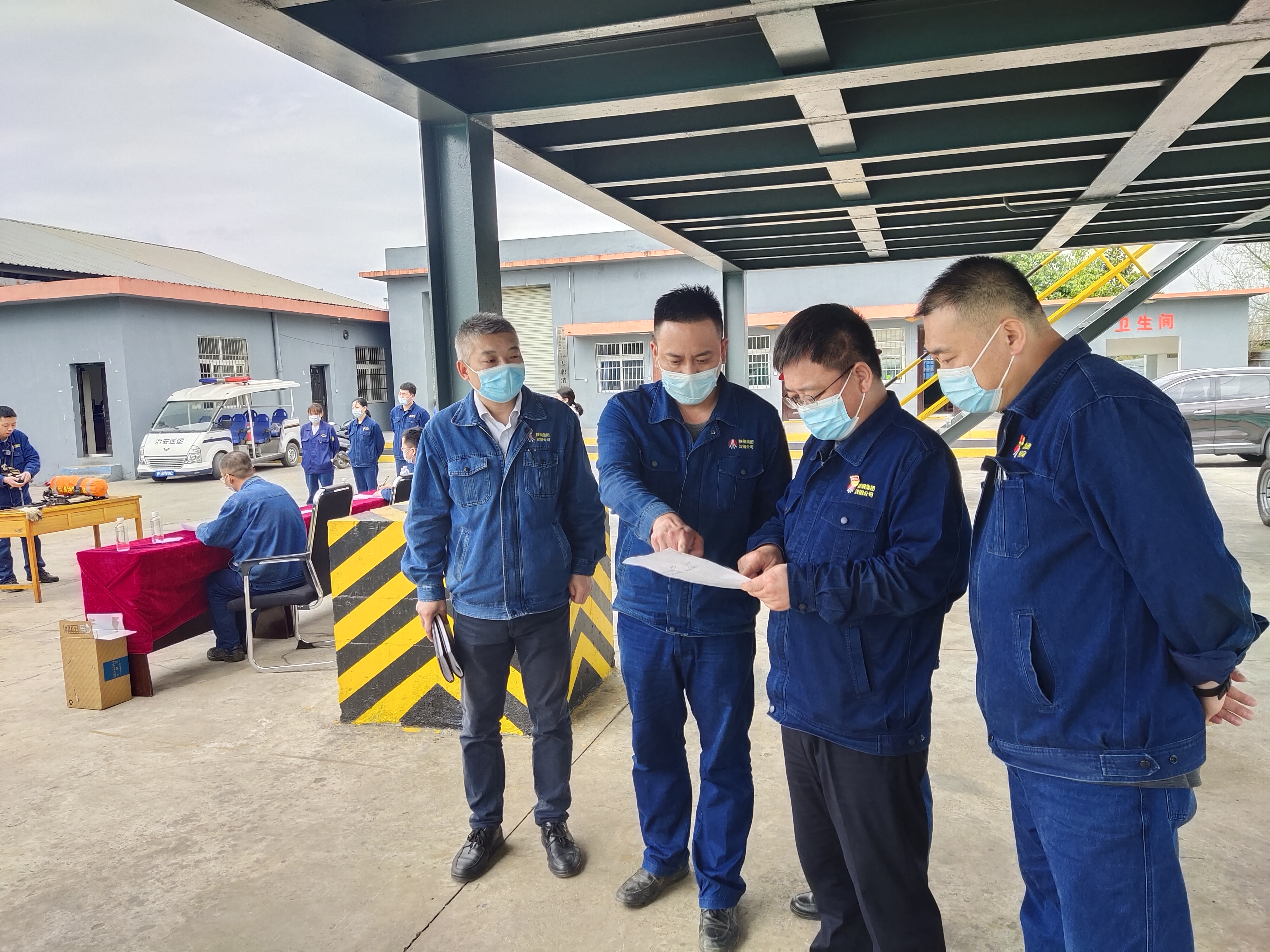 顧興鈞到公司重大危險源安全檢查提出 這些要求