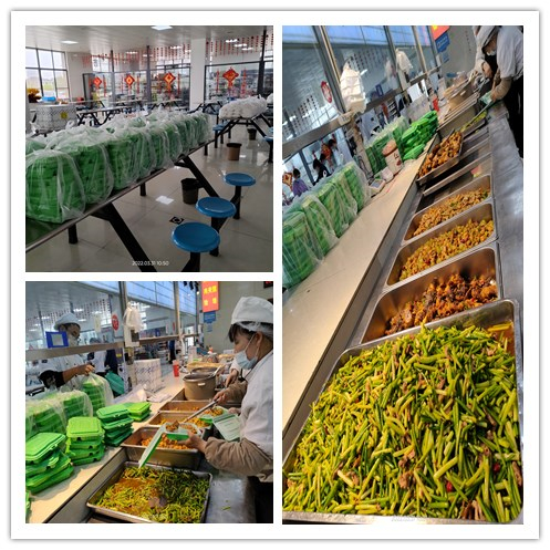 圍繞中心，服務(wù)大局，全力做好檢修送餐保障