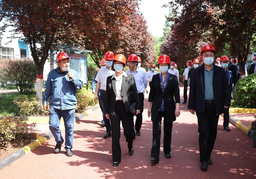 南鄭區(qū)代表團(tuán)一行到公司參觀交流