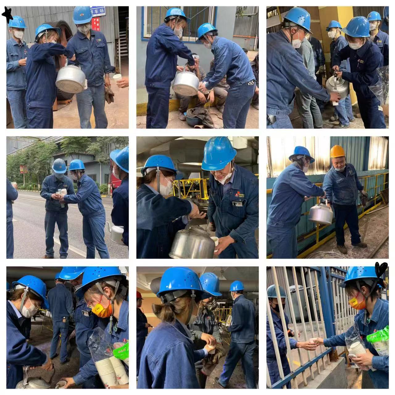 鋼鐵藍(lán)在燒結(jié) “三員”聚力 奮戰(zhàn)紅五月