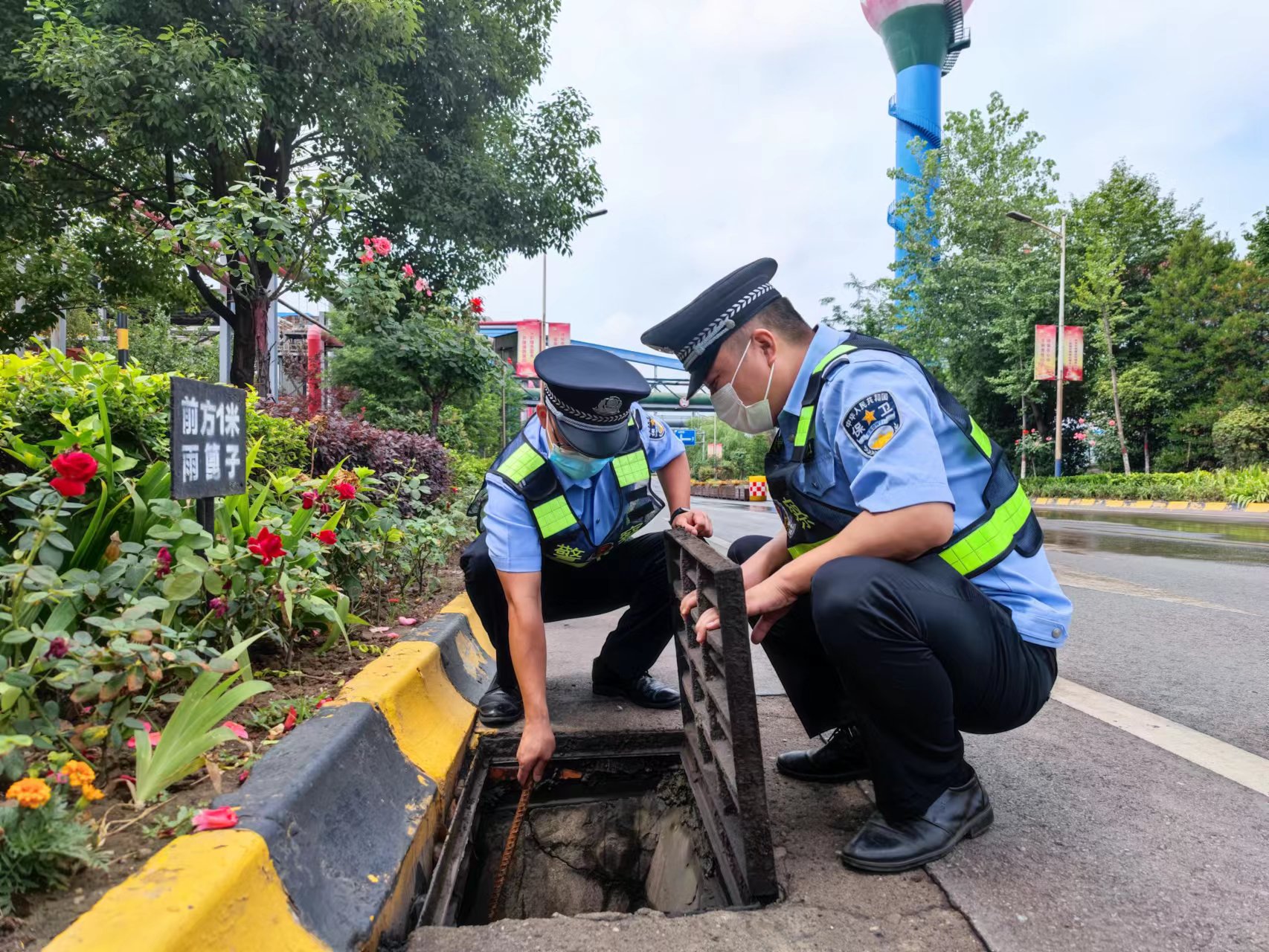 防患未然，保衛(wèi)部提前籌備做好防汛備汛工作