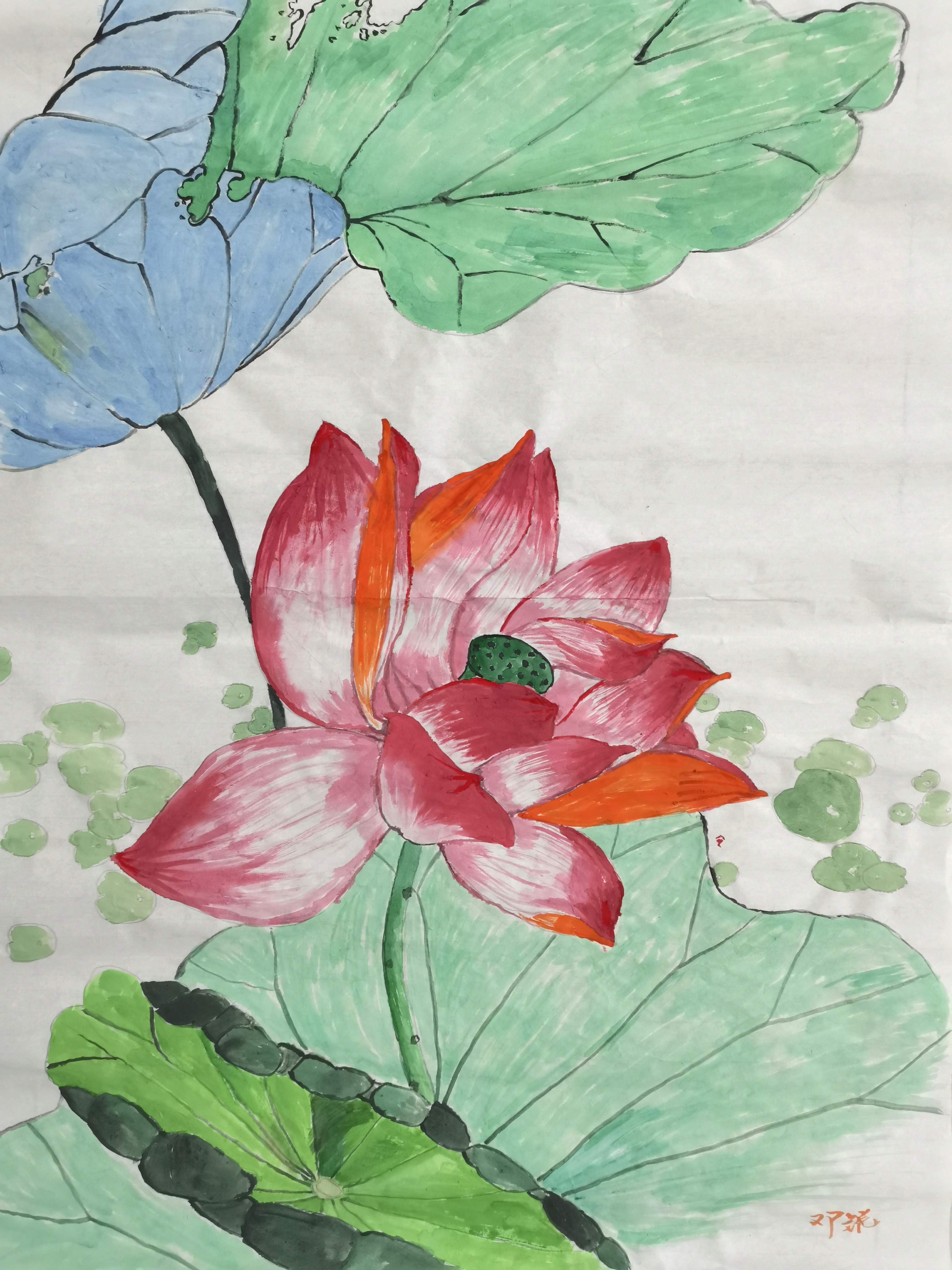 清風(fēng)勁吹，“廉”花自開