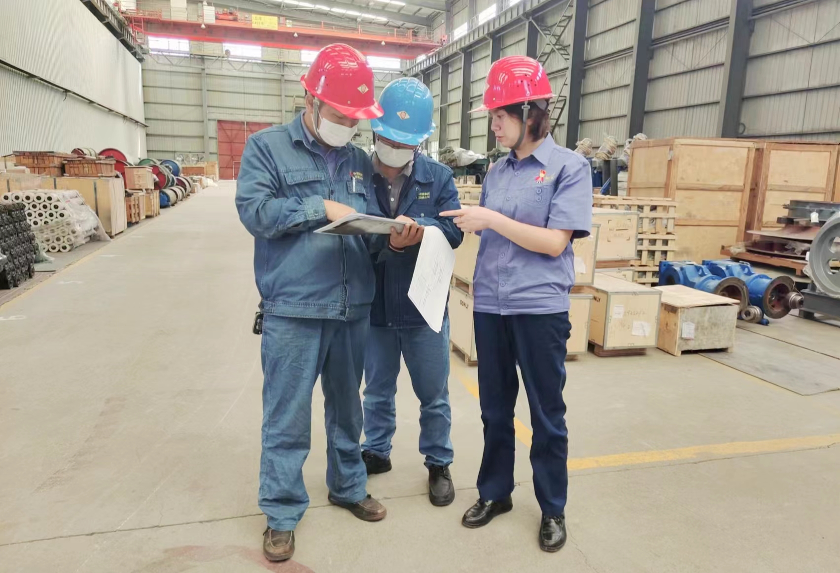 在物資管理崗位上一攬芳華