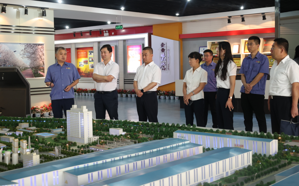 東嶺集團黨委書記、總裁李磊一行到公司交流座談