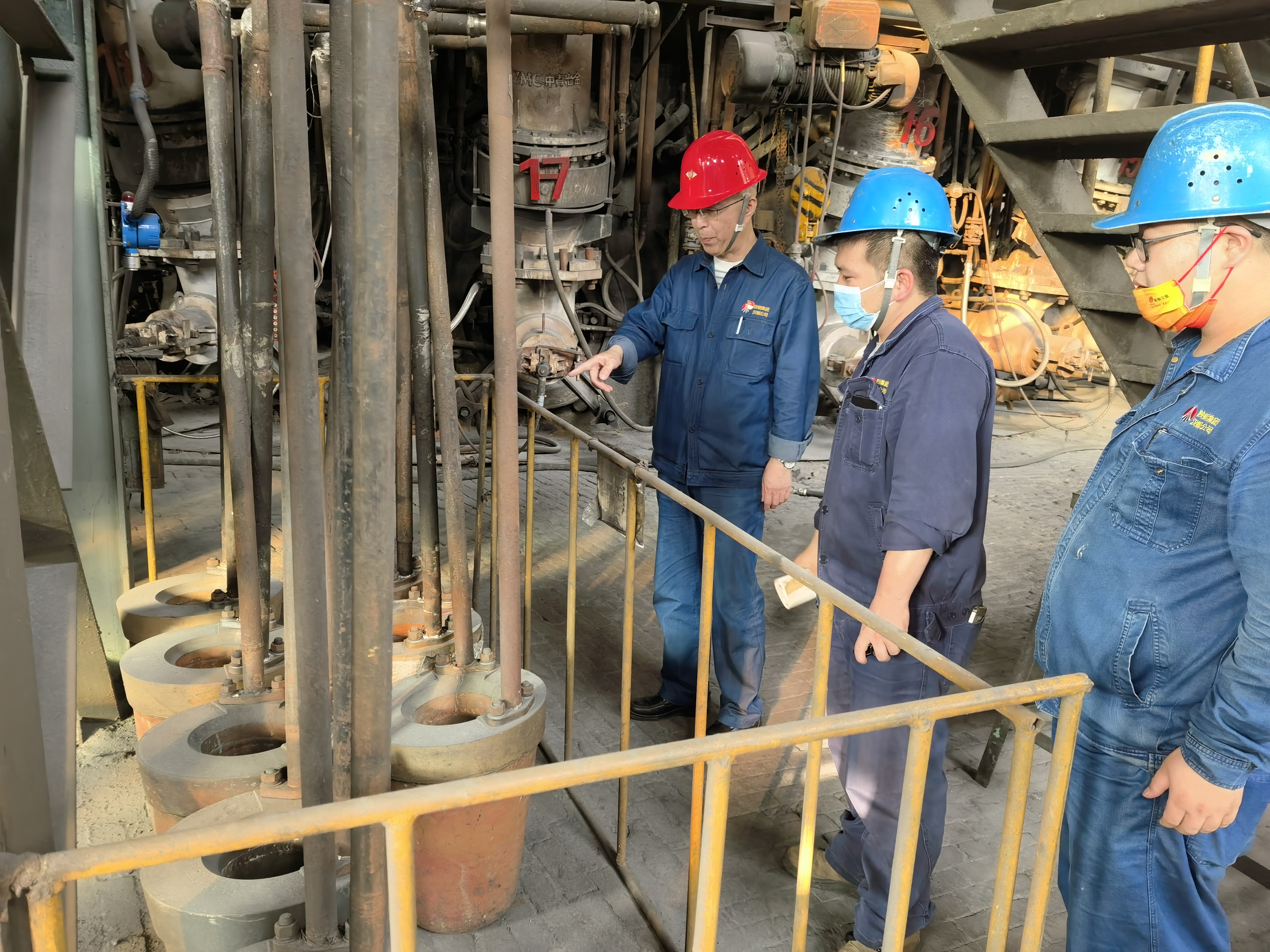 挺進“第一線” 節(jié)日“我在崗”