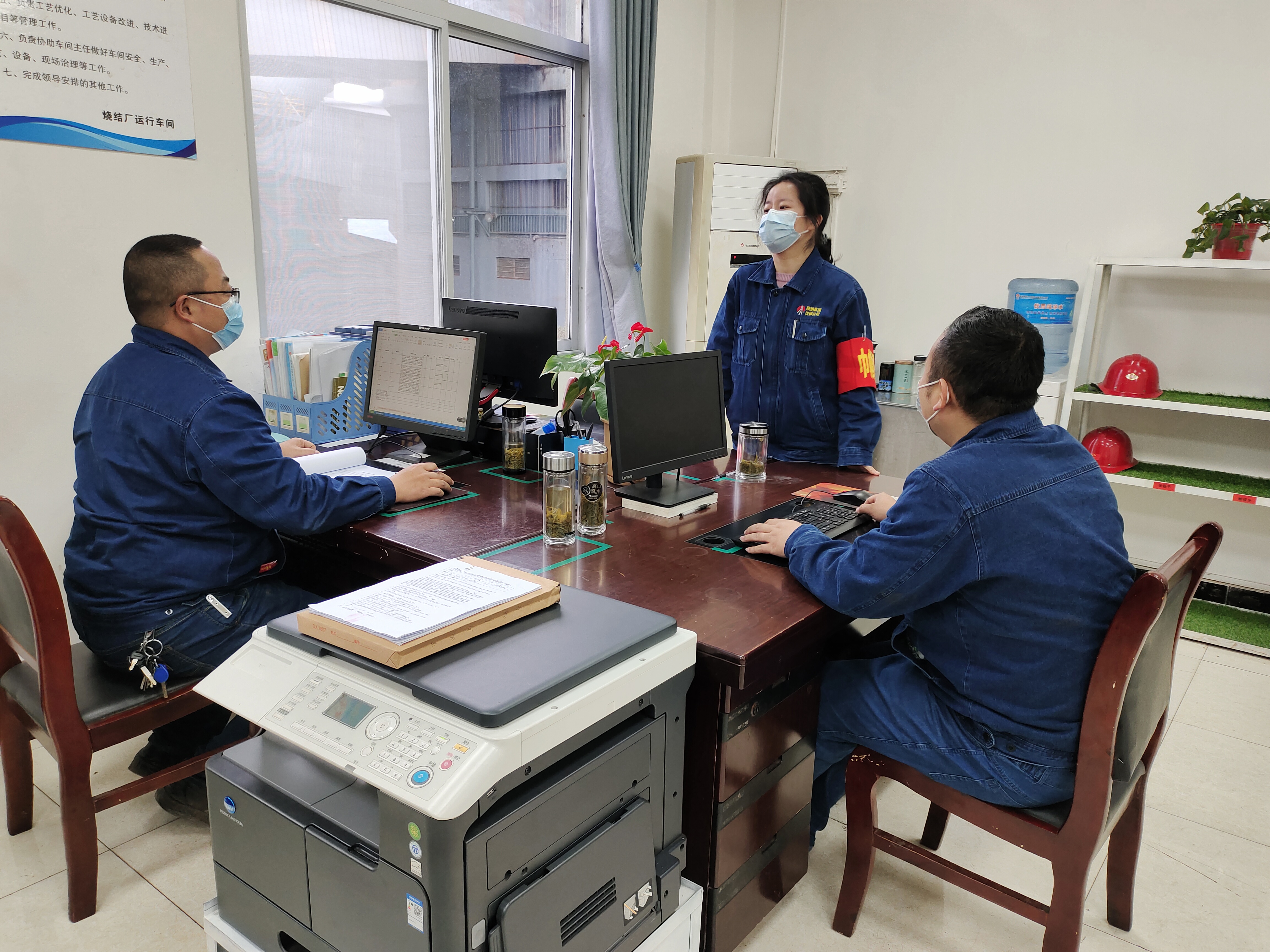 講文明樹新風，燒結有支“巾幗督導隊”