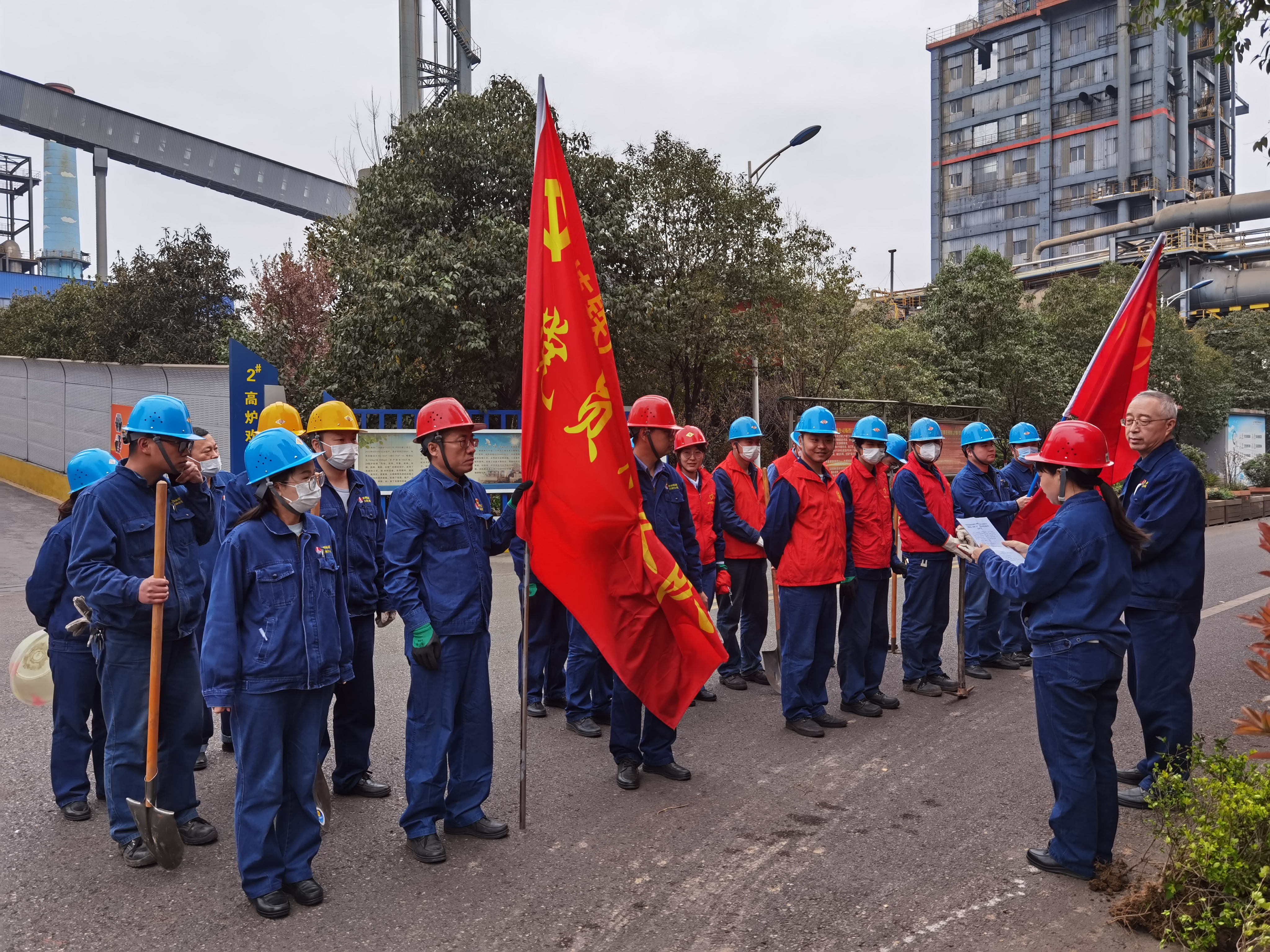 黨建融合激活高質(zhì)量發(fā)展的一池春水