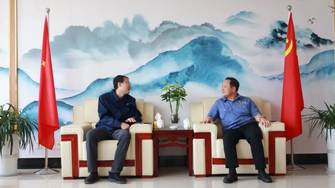 中冶京誠黨委副書記、總經(jīng)理張勇一行到公司調(diào)研座談