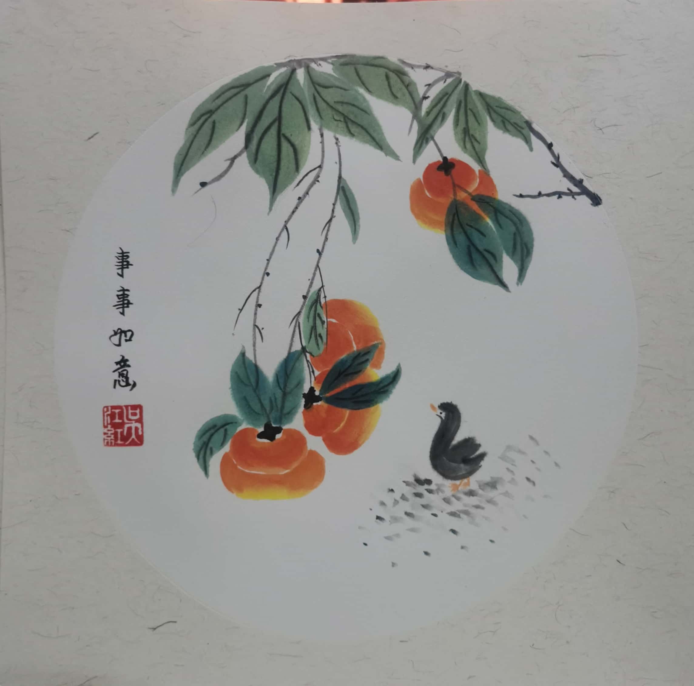 畫(huà)“梅蘭竹菊”君子氣節(jié)  揚(yáng)干凈清爽廉潔之風(fēng)