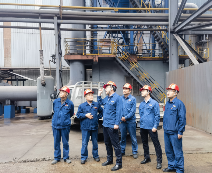 王奎帶隊(duì)開展節(jié)中安全檢查