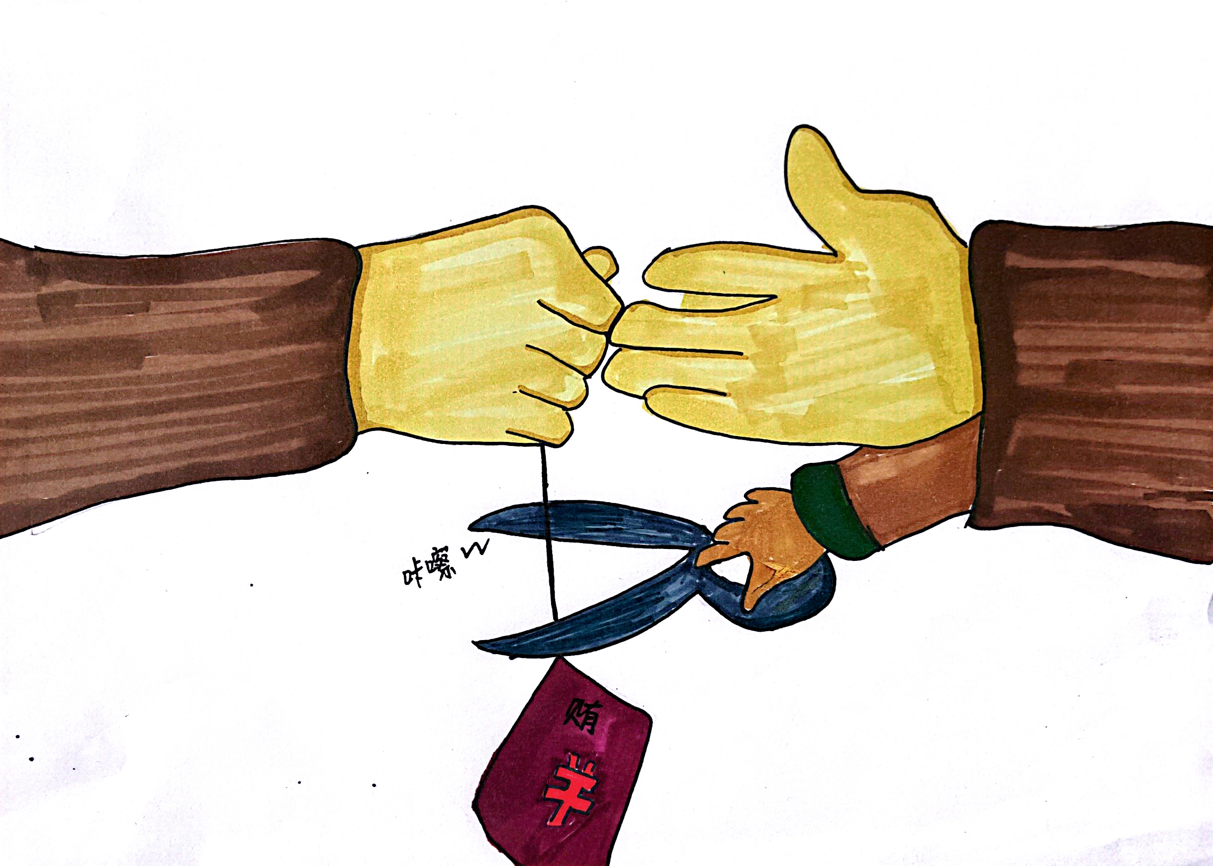 清風(fēng)拂面來(lái) “廉畫”潤(rùn)心田