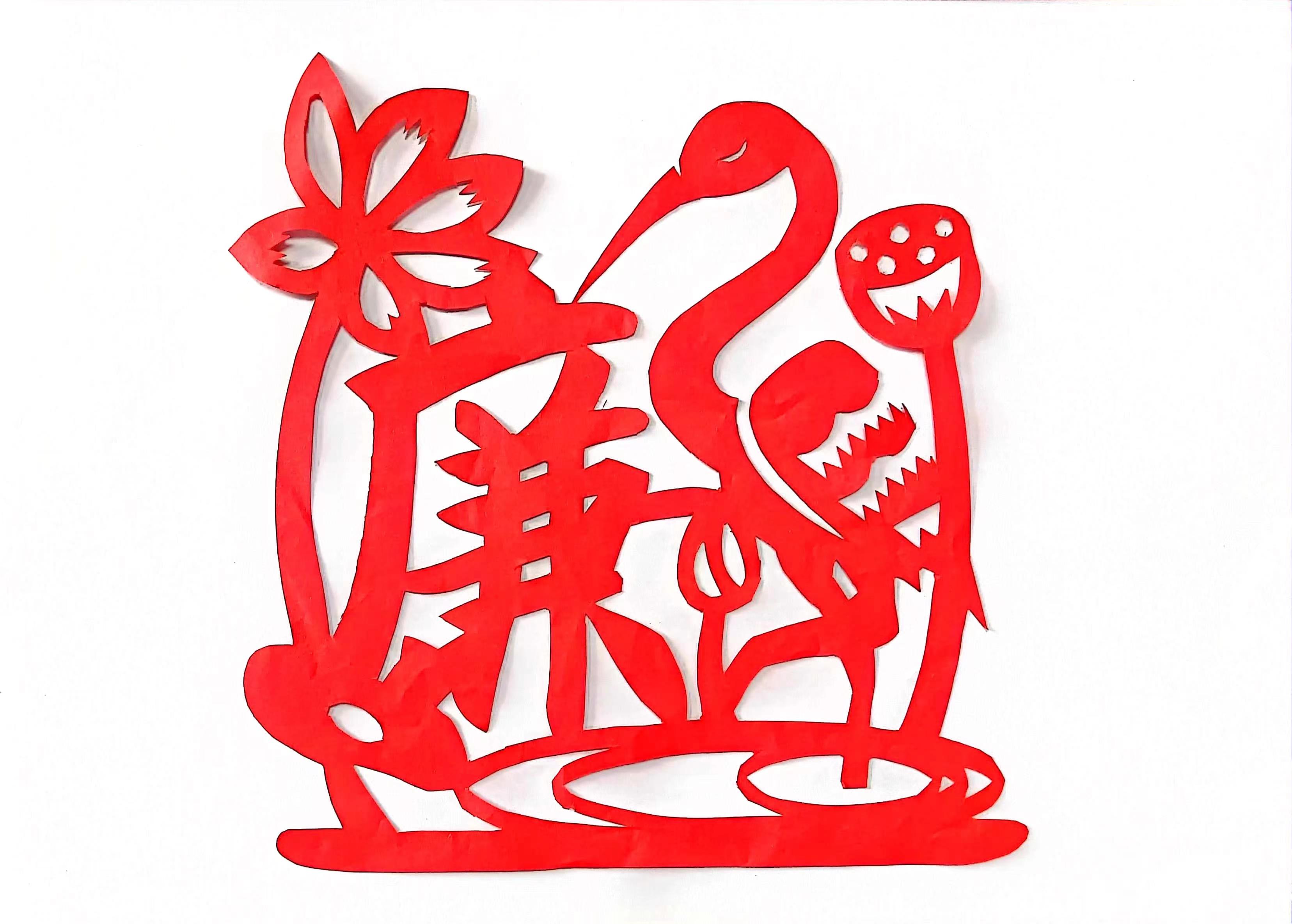 巧手傳廉潔  剪紙倡廉風(fēng)