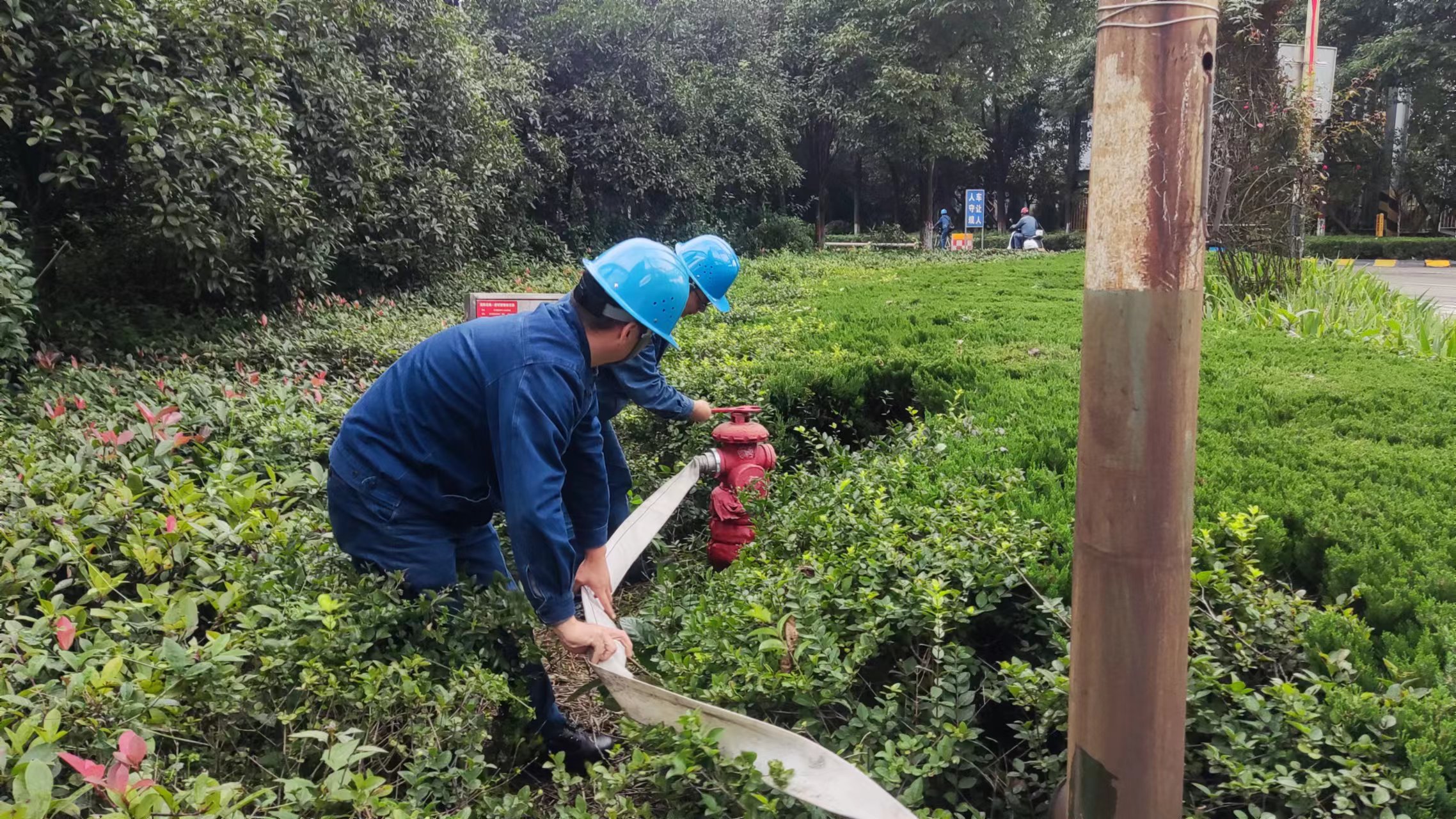 漢鋼公司開(kāi)展粉塵涉爆事故應(yīng)急演練