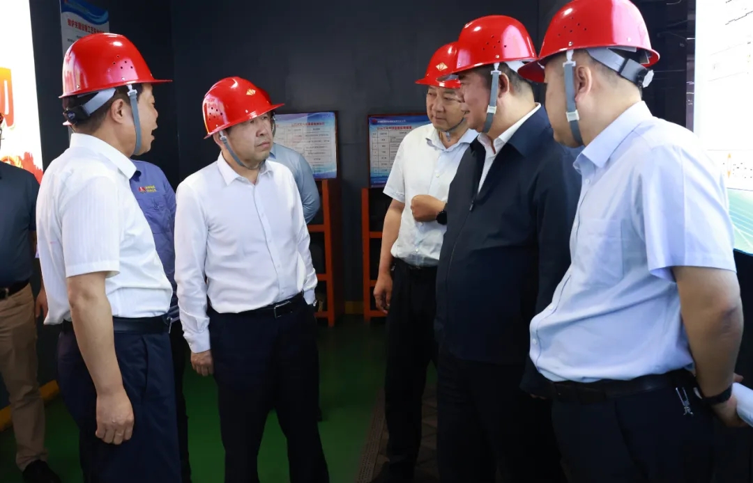 趙福堂到陜鋼集團(tuán)漢鋼公司調(diào)研