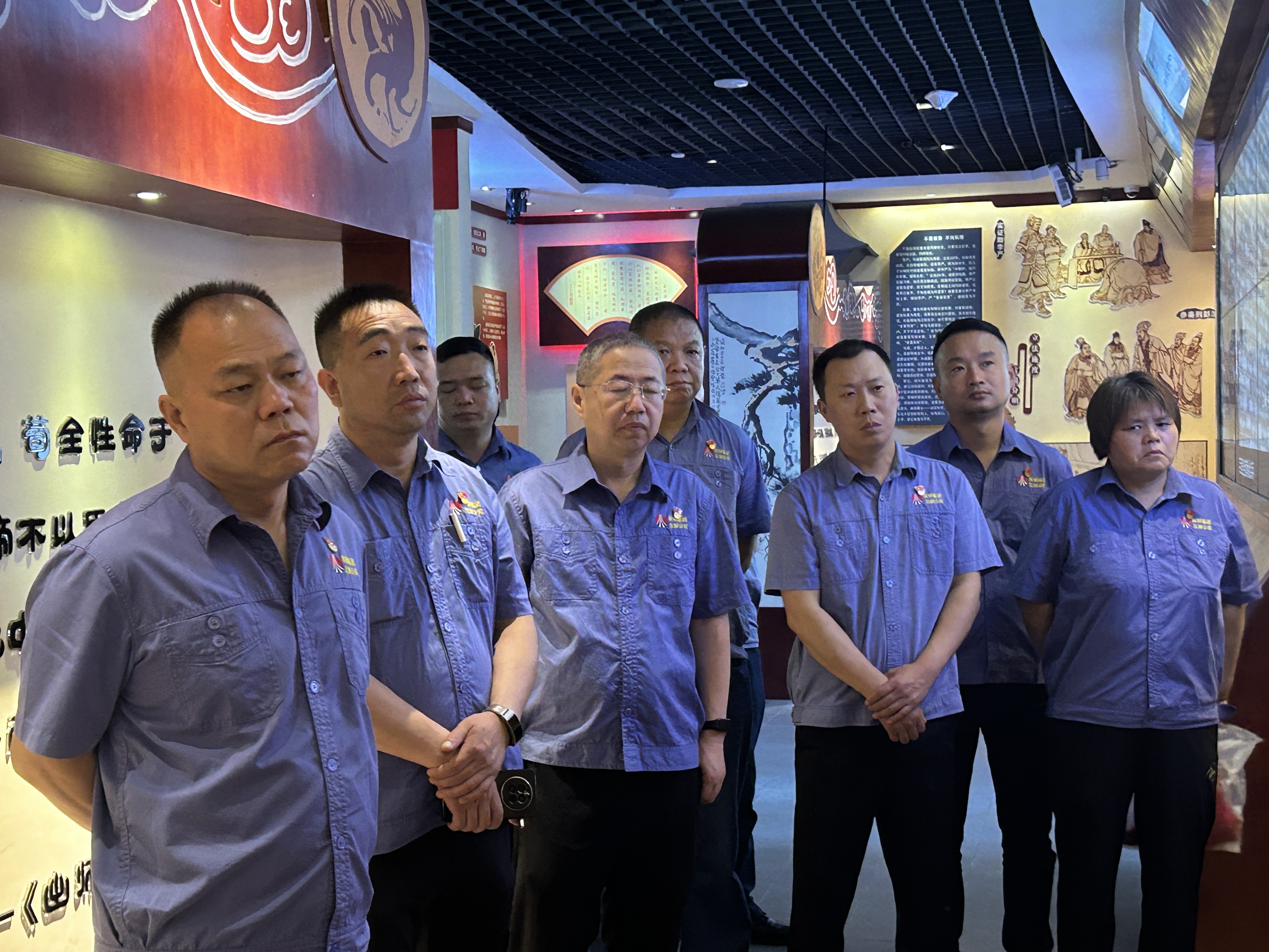 物流中心開展特色主題黨日活動：走進勉縣武侯祠諸葛文化廉政展廳