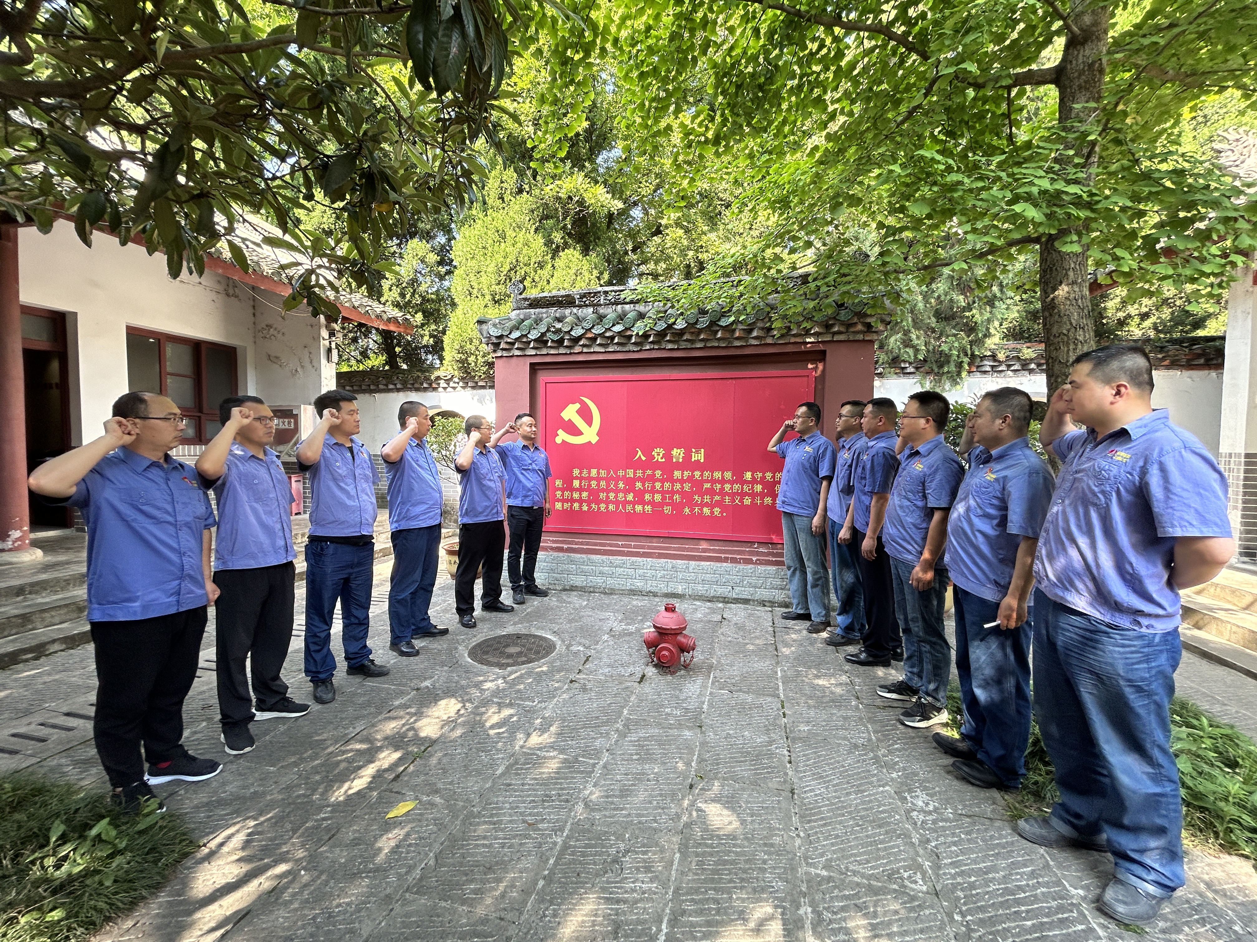 物流中心開展特色主題黨日活動：走進勉縣武侯祠諸葛文化廉政展廳