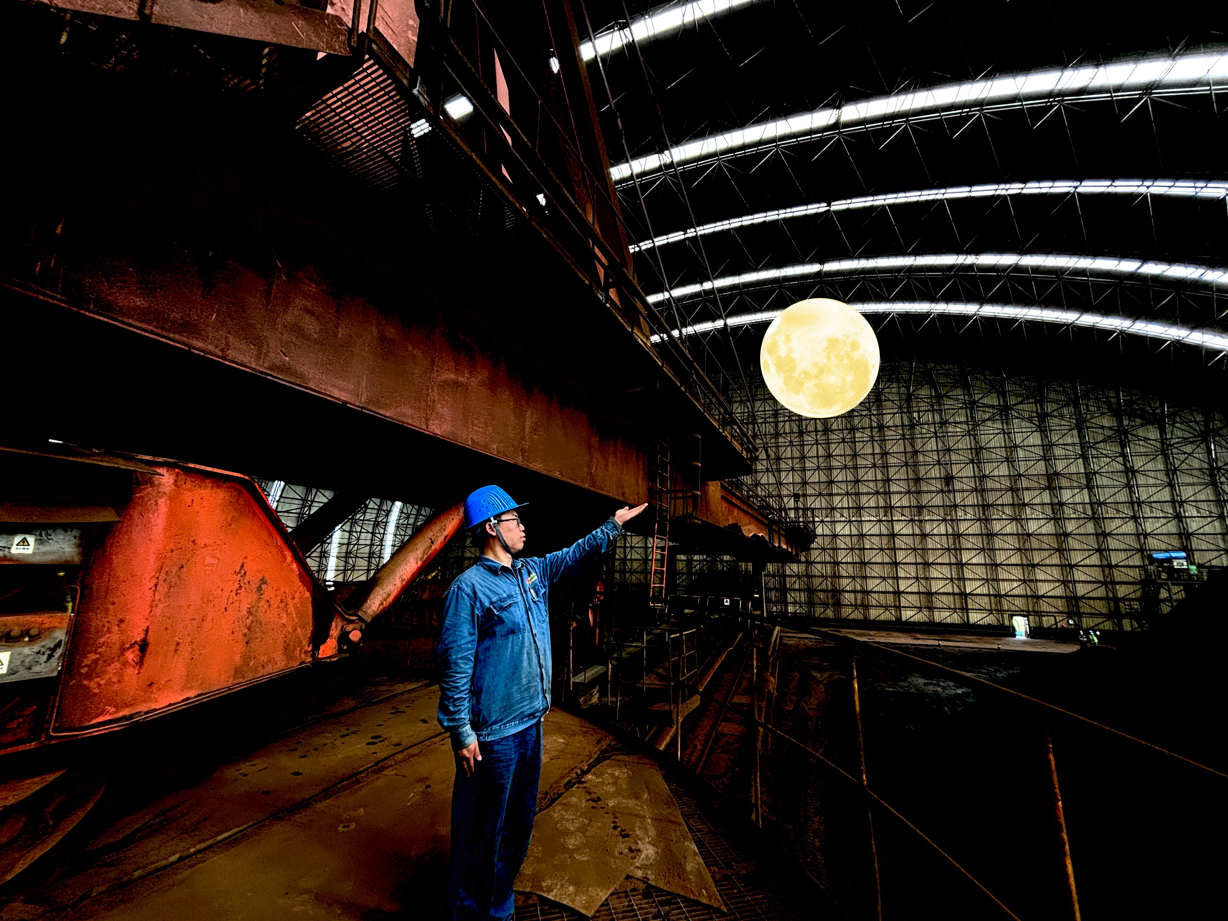 這個中秋！崗位花式賞月太驚艷