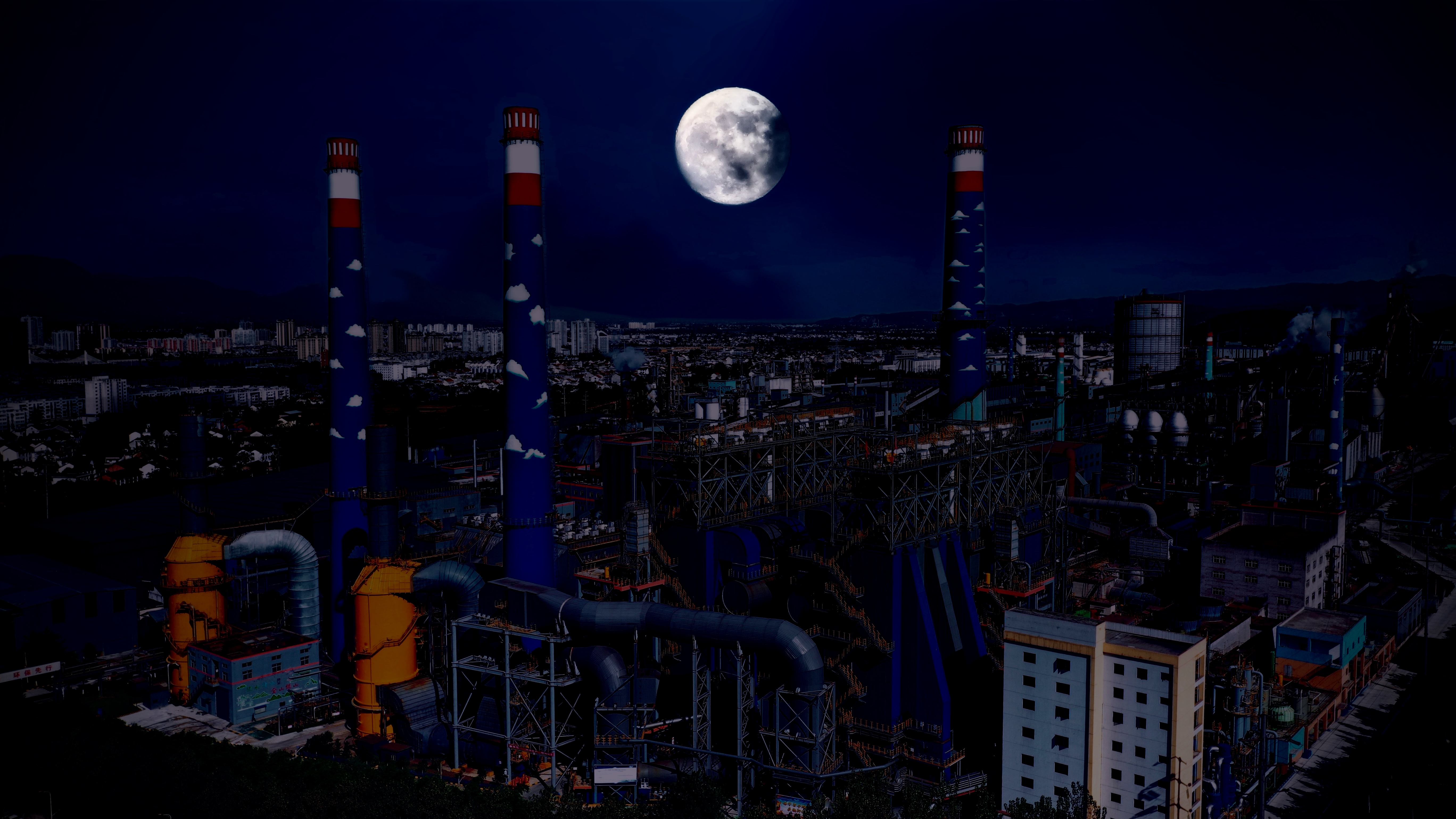 這個中秋！崗位花式賞月太驚艷