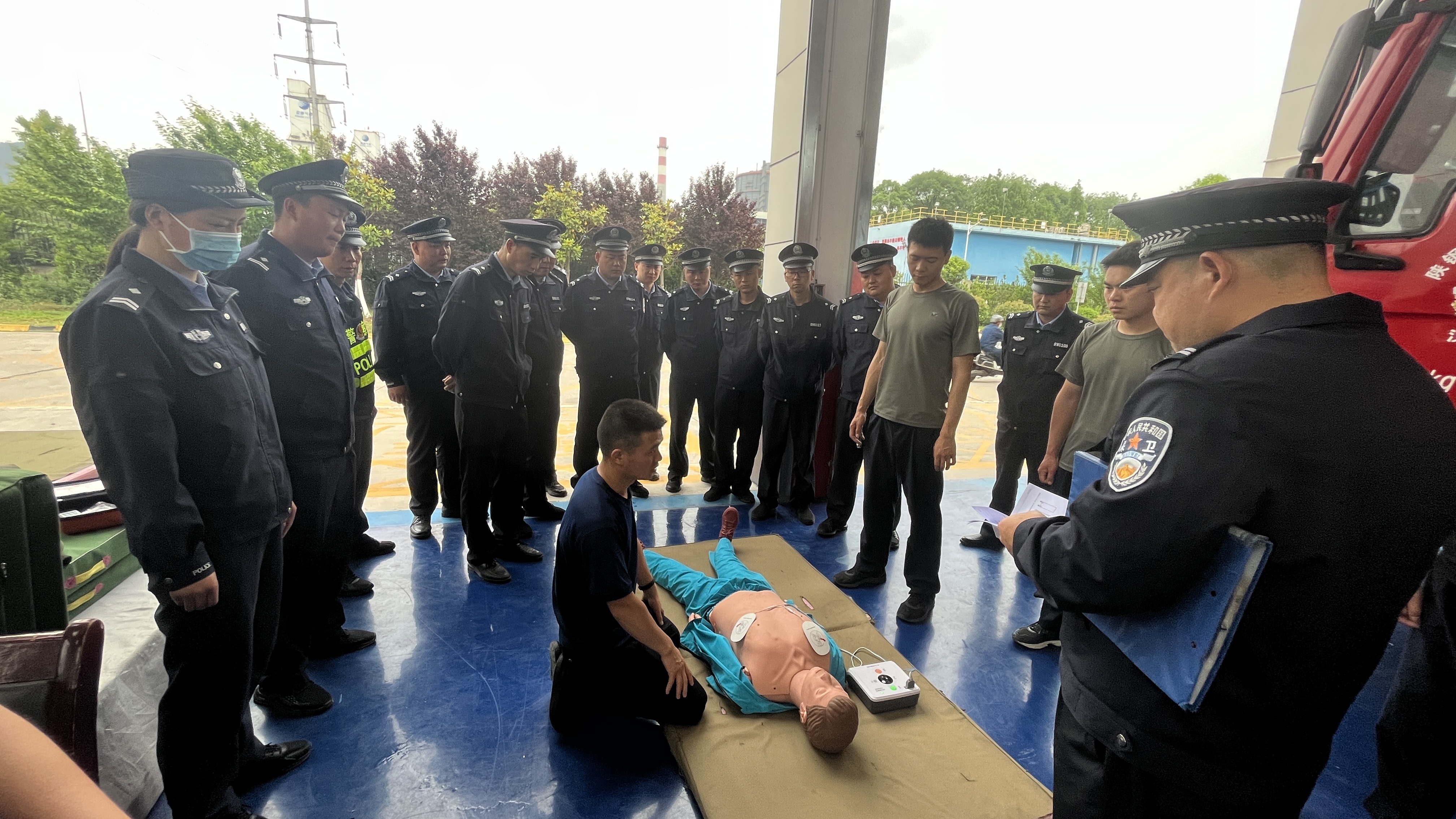 實(shí)戰(zhàn)中“煉”真功！公司應(yīng)急救援能力再提升