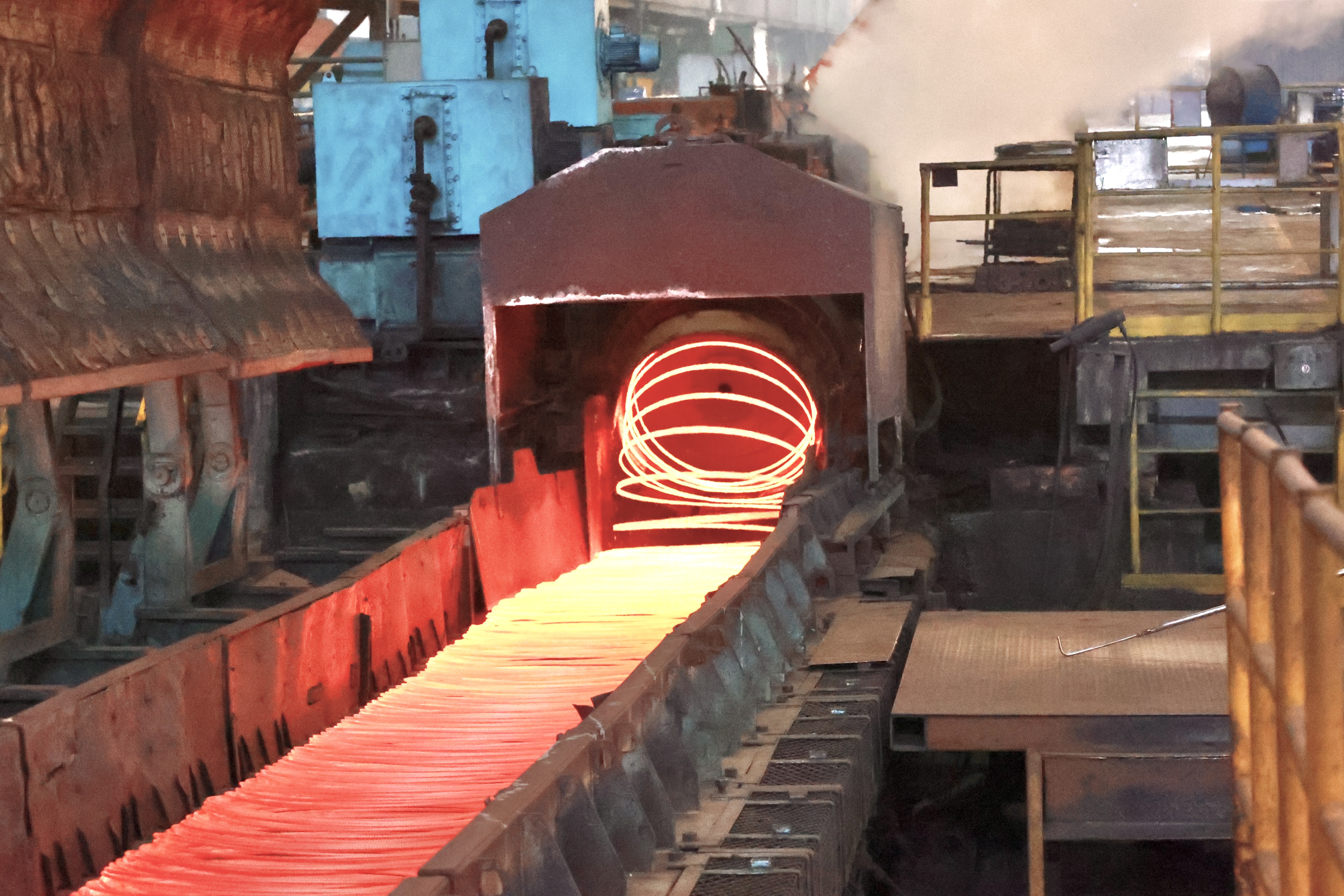 再添新丁！漢鋼公司成功軋制優(yōu)質(zhì)線(xiàn)材ML08Alφ6.5mm盤(pán)圓