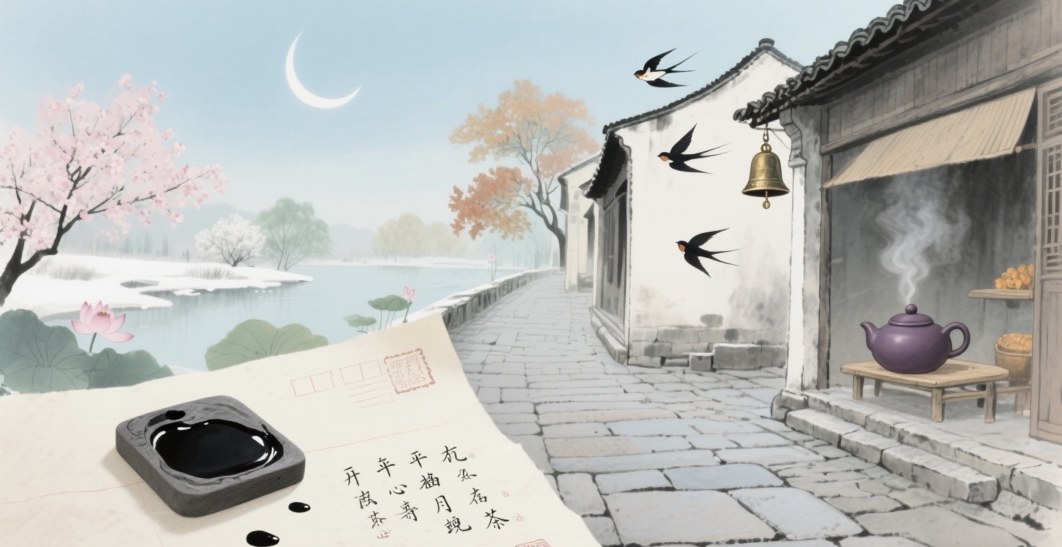 時(shí)光箋上的詩(shī)意長(zhǎng)卷